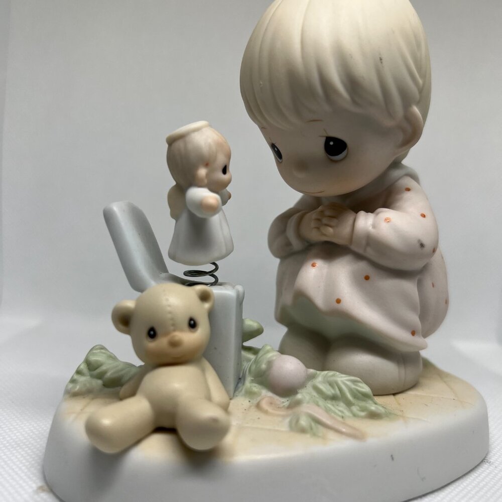 2 FIGURAS DE PORCELANA COLECCIONABLES - PRECIOUS MOMENTS